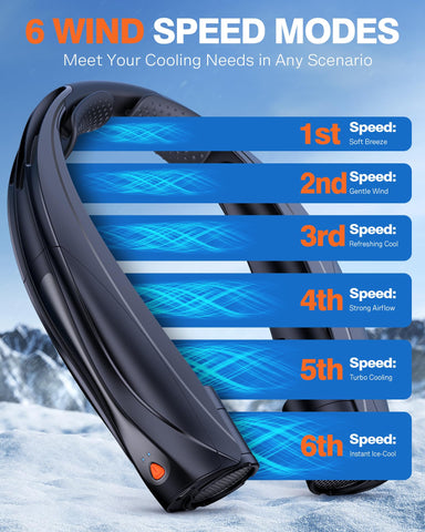 Vexolta high-velocity turbine delivers focused cooling airflow.