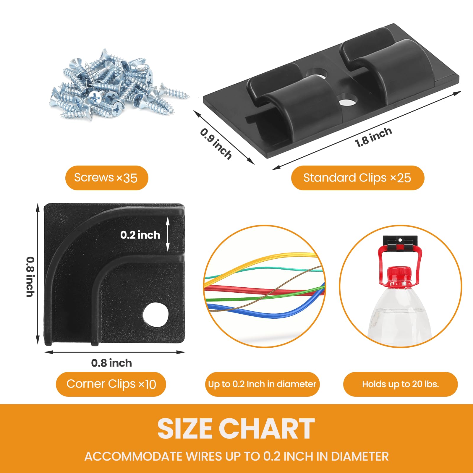 VEXON waterproof adhesive strip enables quick, tool-free installation.