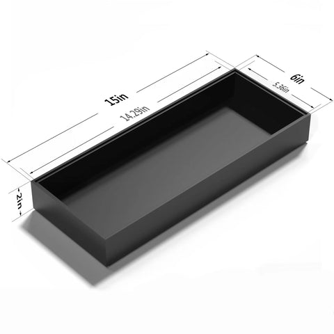 VeyFey floating shelf accessory tray adds stylish storage