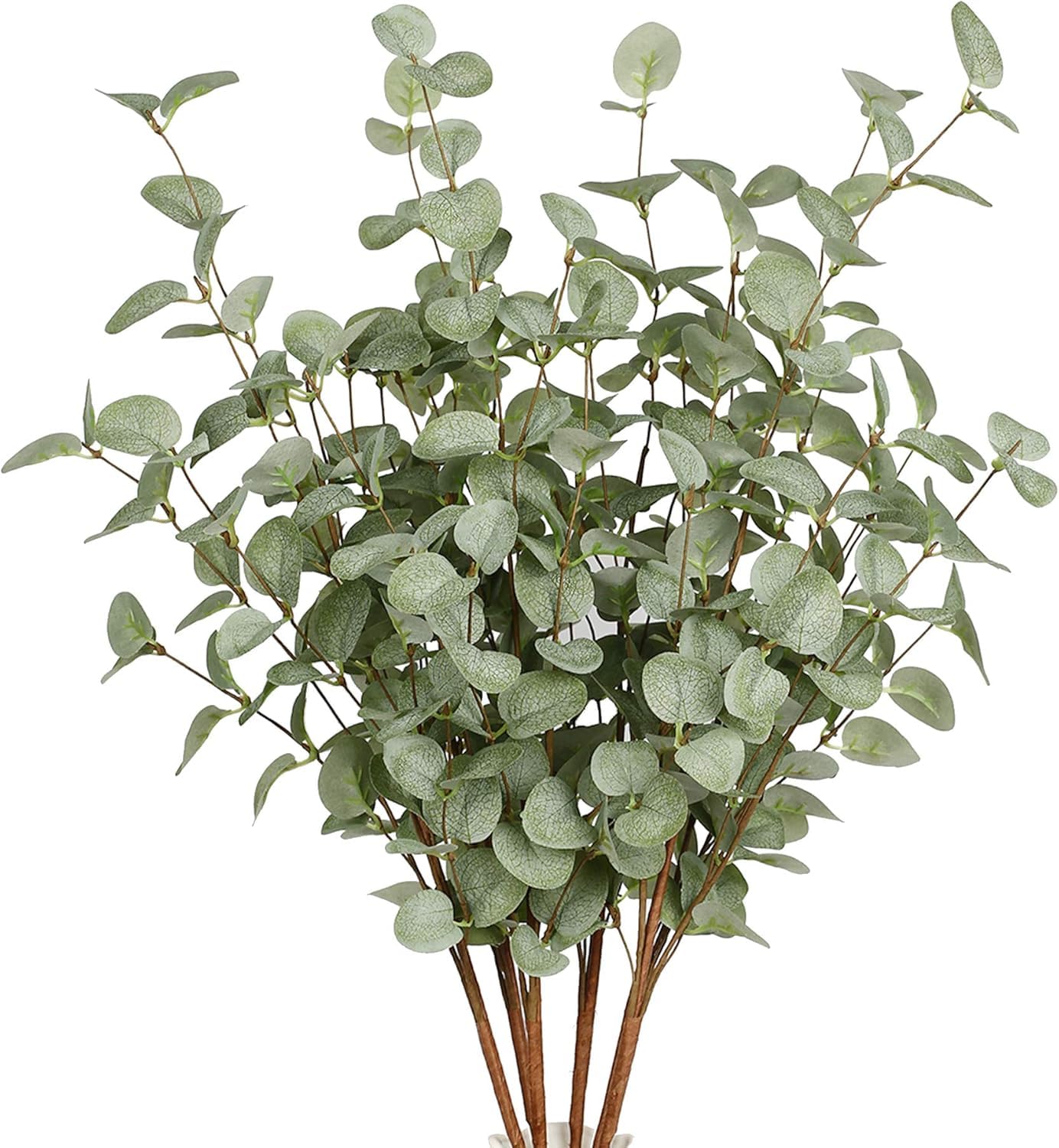 VGIA 12-pack eucalyptus stems, 27-inch tall, ideal for elegant home decor.