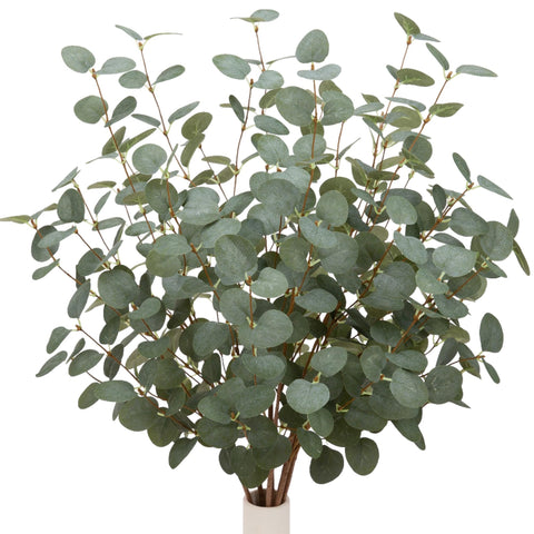 VGIA 12 Pcs 27inch eucalyptus stems set for versatile greenery decor