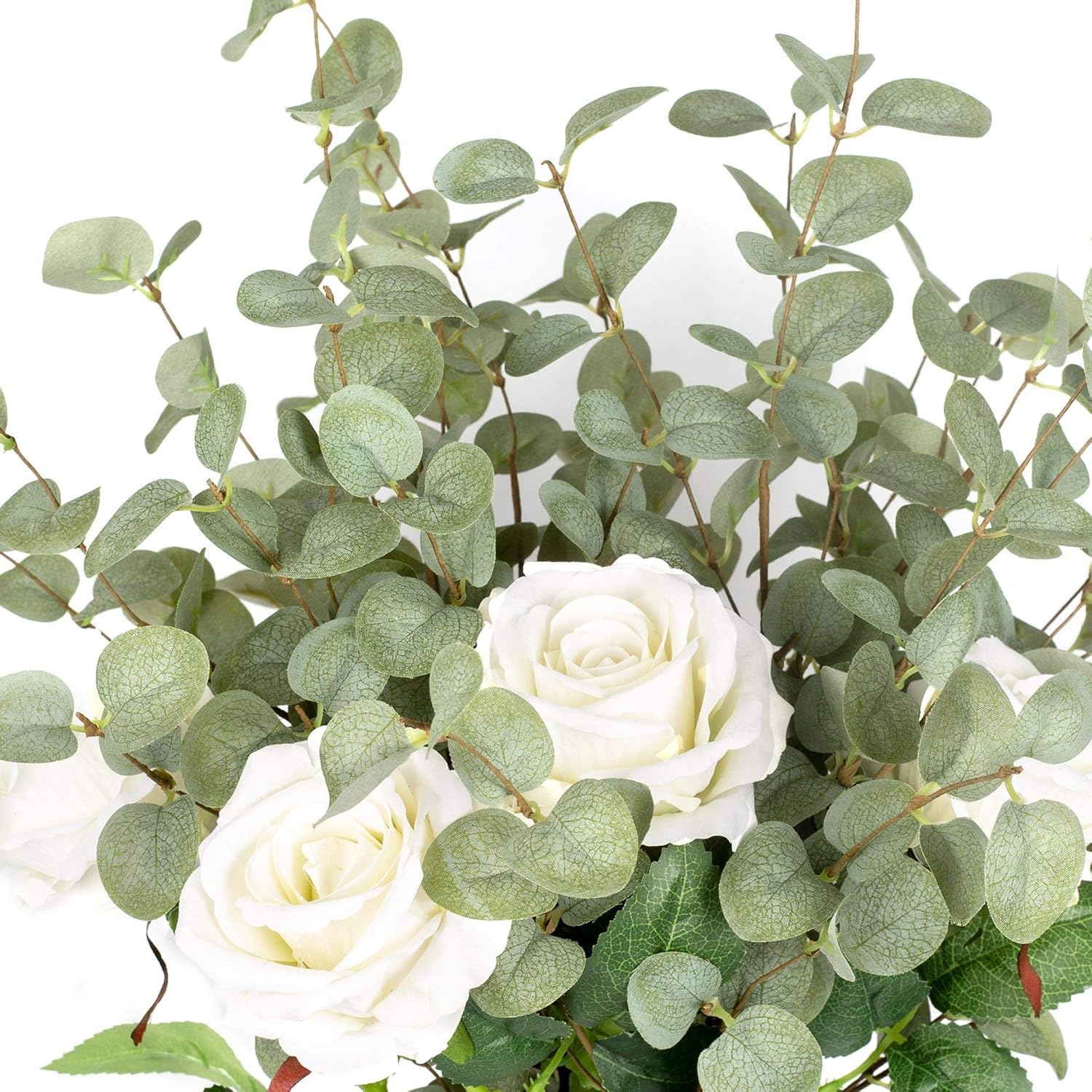 VGIA eucalyptus stems can be trimmed to fit your height.
