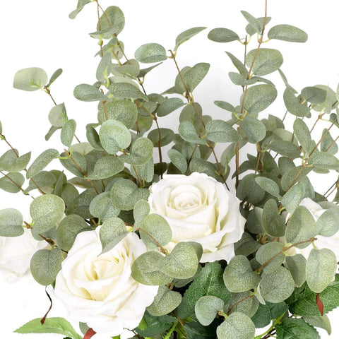 VGIA eucalyptus stems can be trimmed to fit your height.