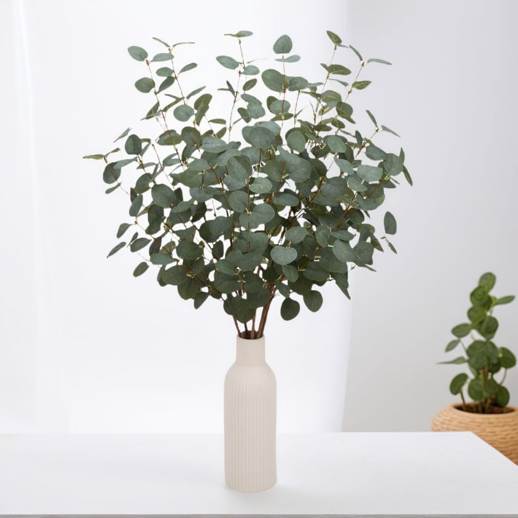 VGIA versatile wedding and party decor ideas with eucalyptus stems