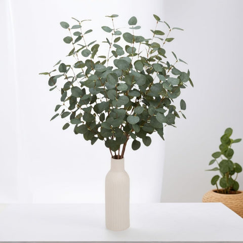 VGIA versatile wedding and party decor ideas with eucalyptus stems