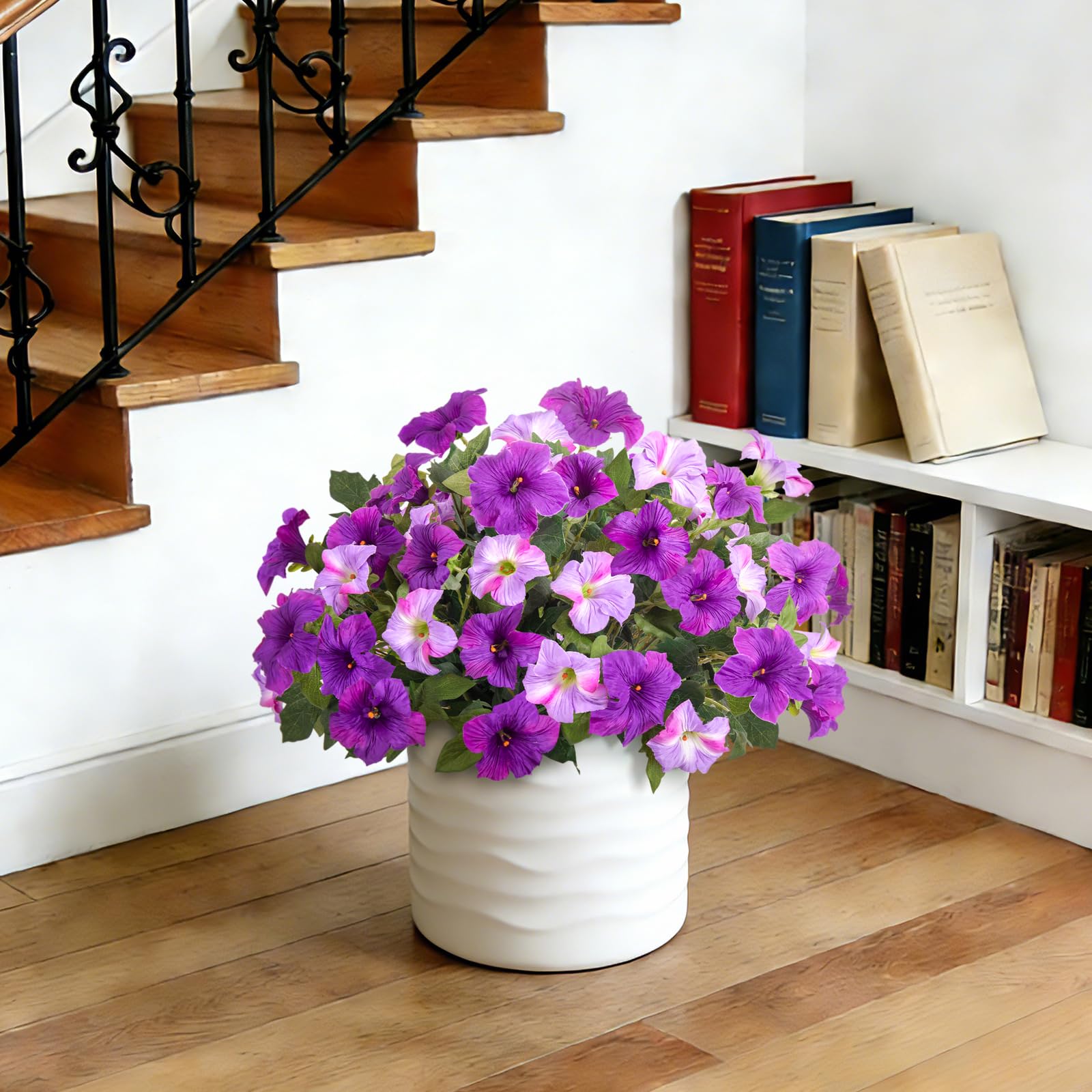 VGNQA petunia decor blends with farmhouse and cottage-core styles