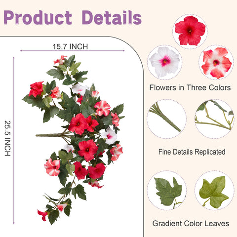 VGNQA no basket petunia flowers suited for DIY planters