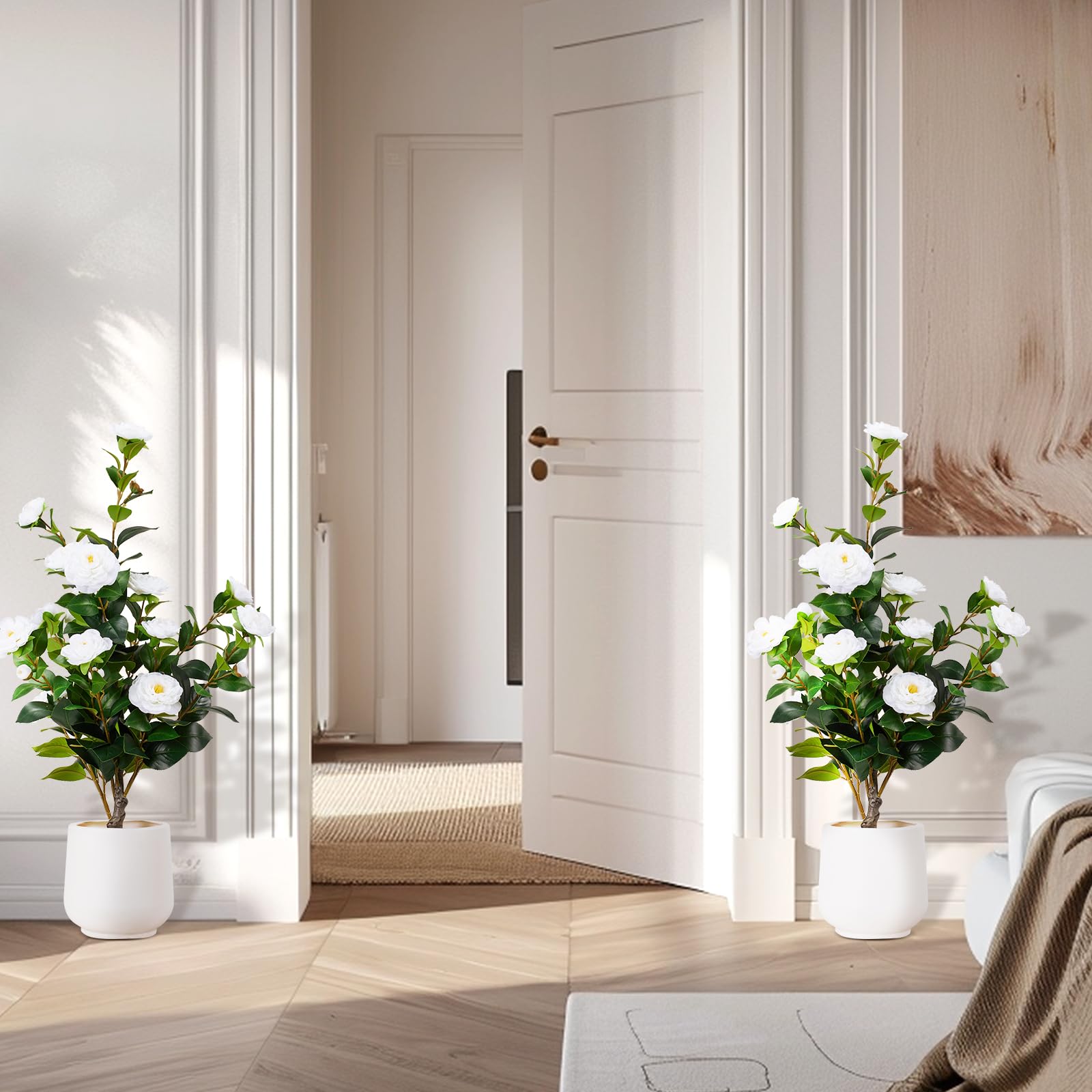 VGOBLO indoor living room decor brightens spaces with low maintenance.