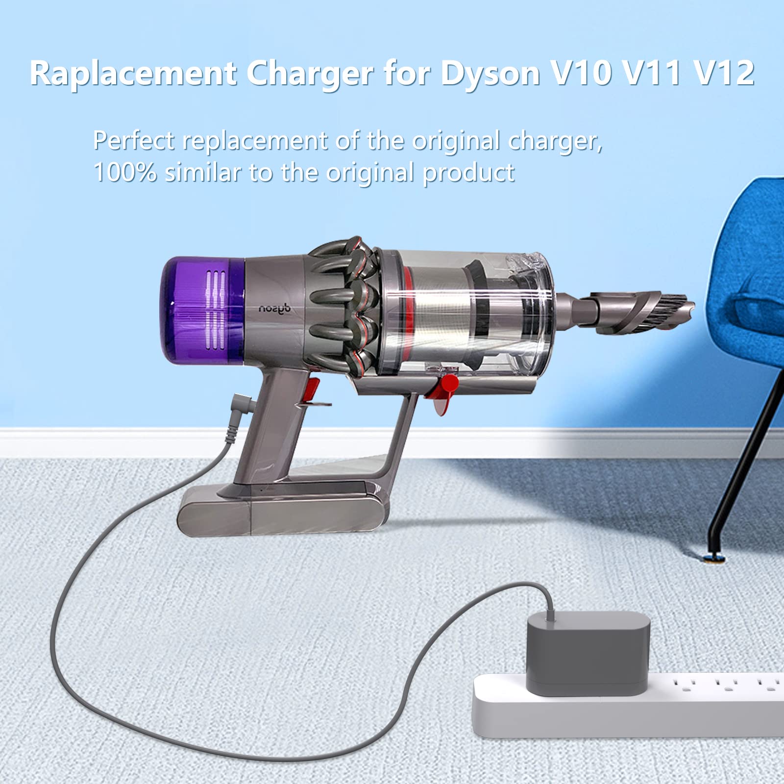 vhbw safety-certified charger with ETL CE RoHS for safe power delivery