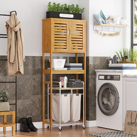 VIAGDO bamboo material closeup highlights natural strength and moisture resistance.