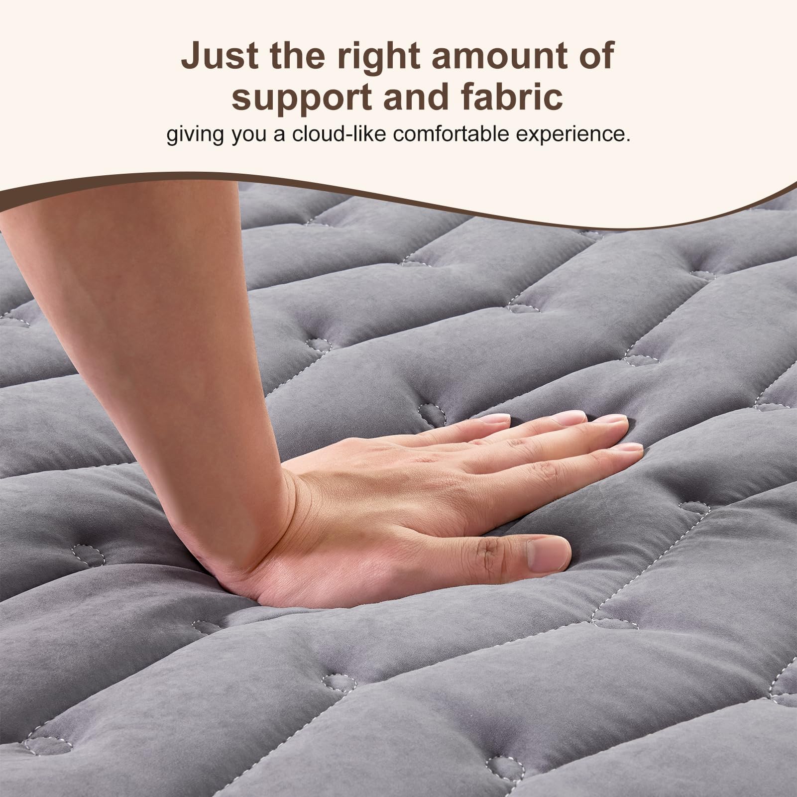 Vibe Bear double-sided futon designed for rotation to maintain comfort.