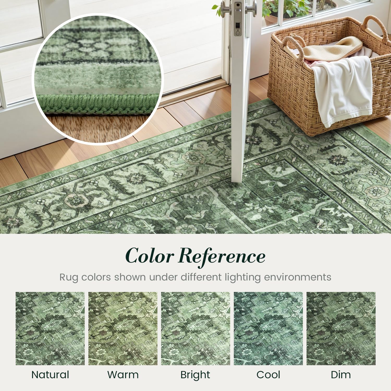 Vibrug kid- and pet-friendly rug delivering soft warmth and safe play area