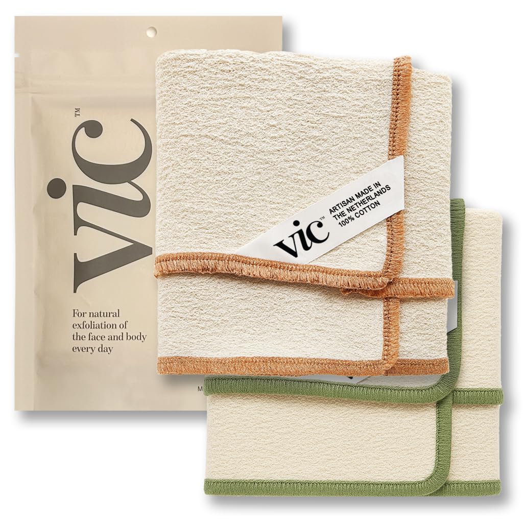 VIC Deep Exfoliating Cloth face texture close-up for smoother skin