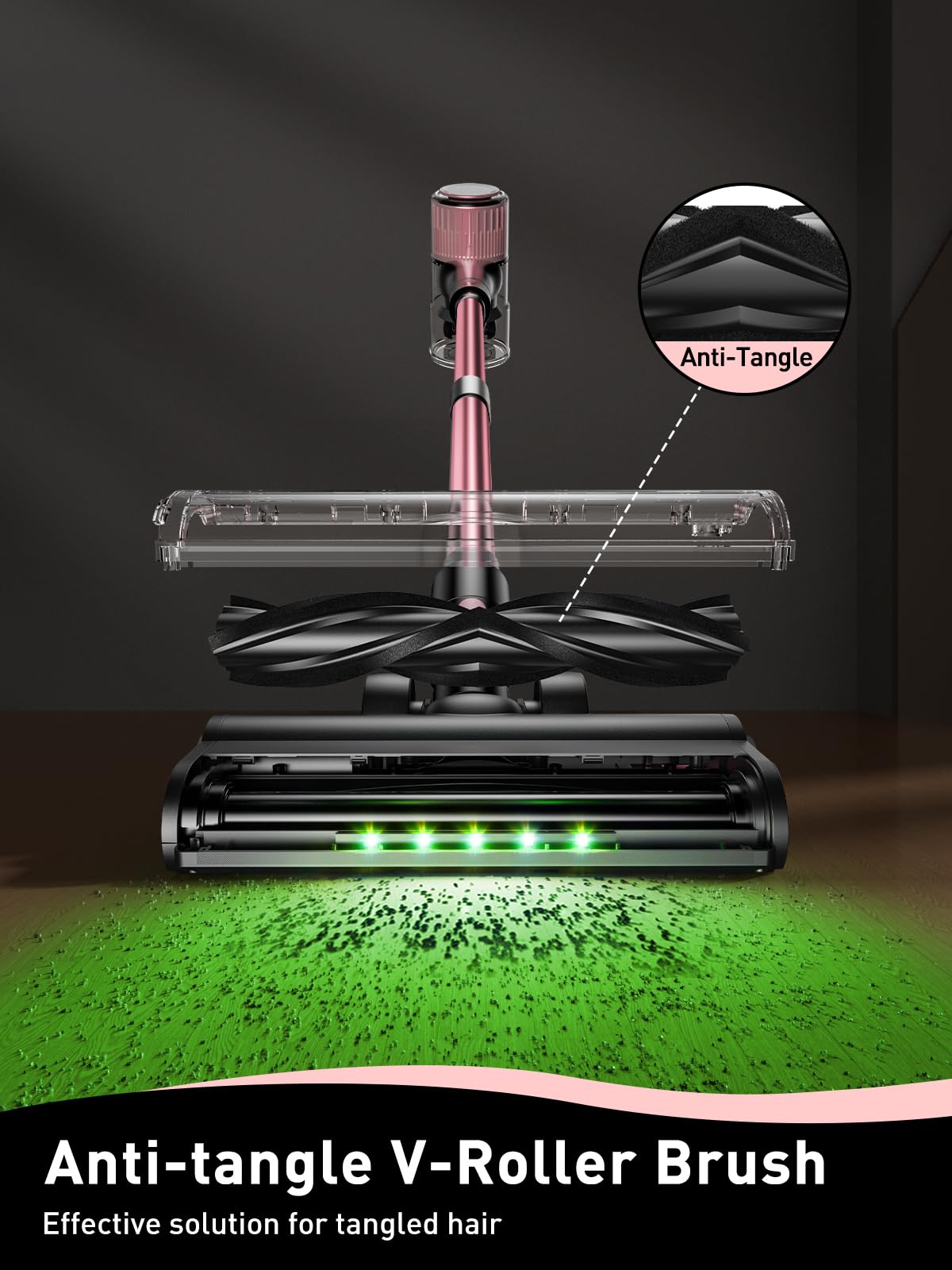 VICEASE handheld conversion enables reach for stairs, car interiors, and curtains.