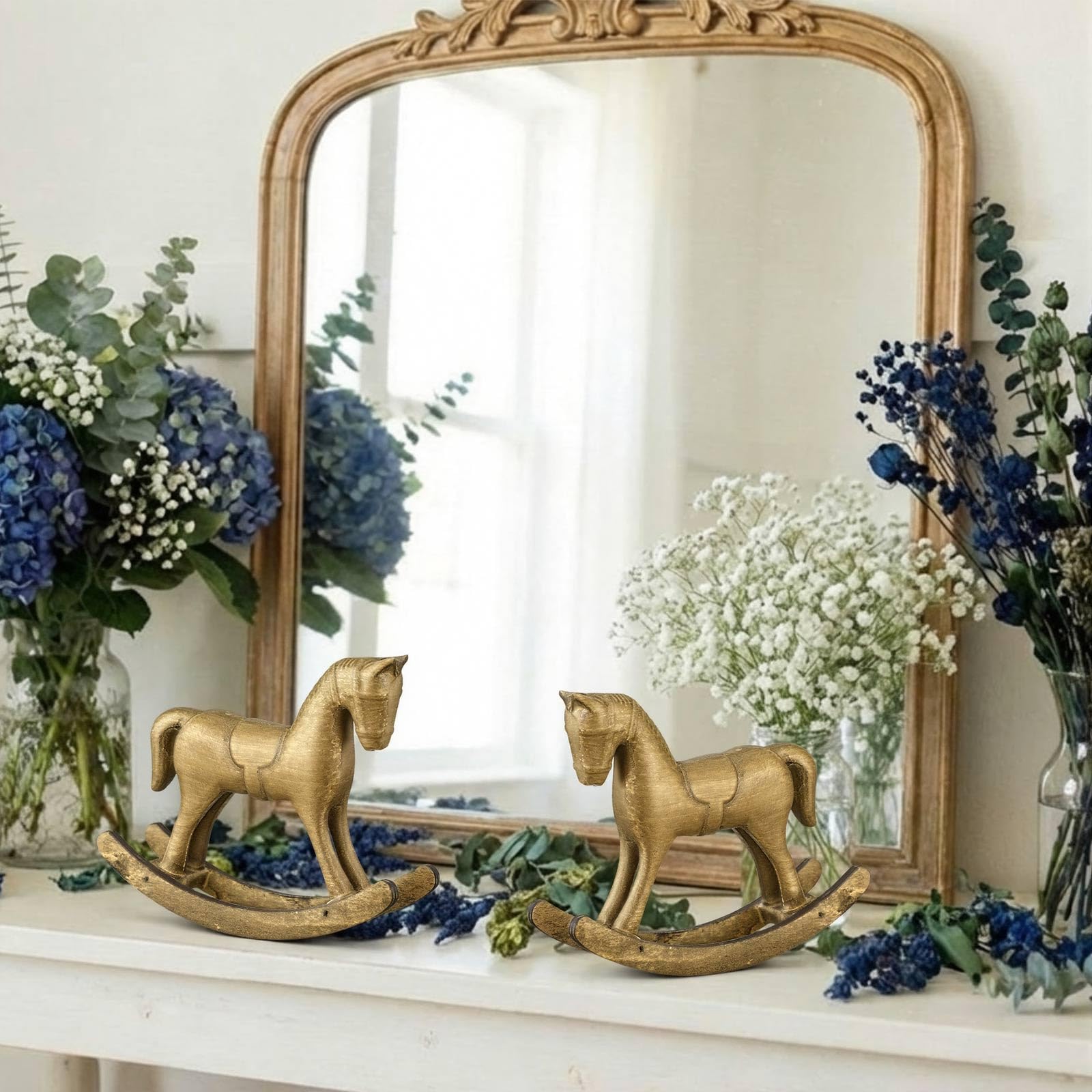 Vicenpal baby-shower-centerpiece rocking-horse-set-04 for cohesive party styling
