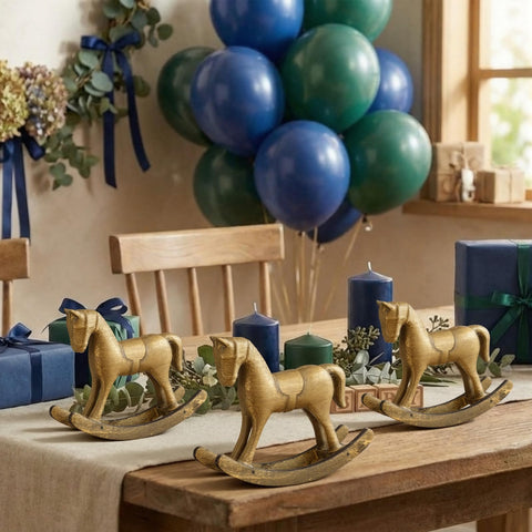Vicenpal vintage rocking-horse-decor 05 offers safe indoor display and charm