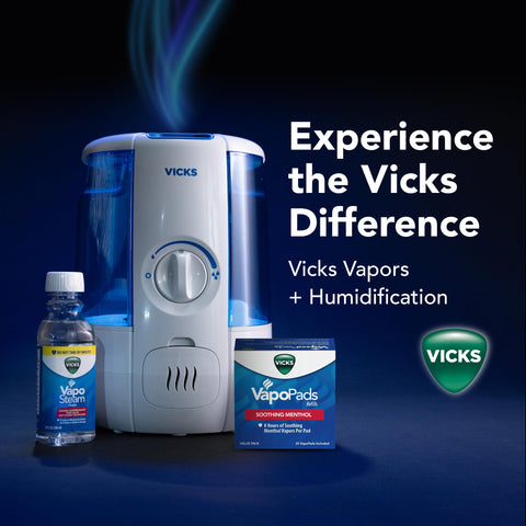 Vicks CoolRelief supports plant health with steady humidity