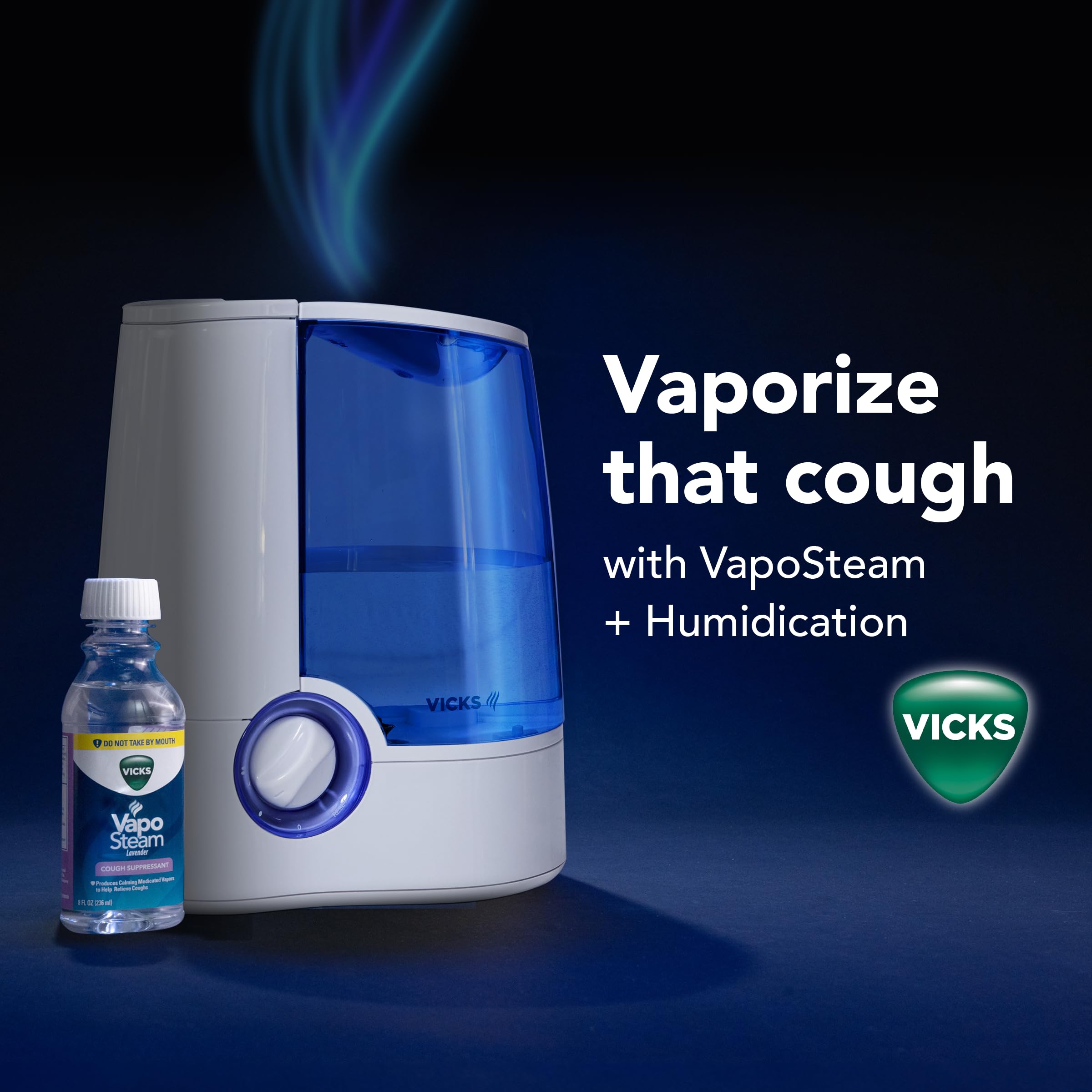 VapoPads compatibility enables fragrance-enhanced air in the room