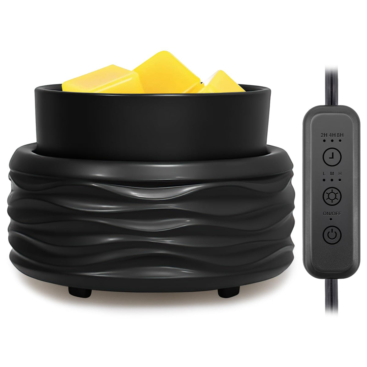 Victoria Aroma ceramic wax melt warmer front view for a stylish scent setup