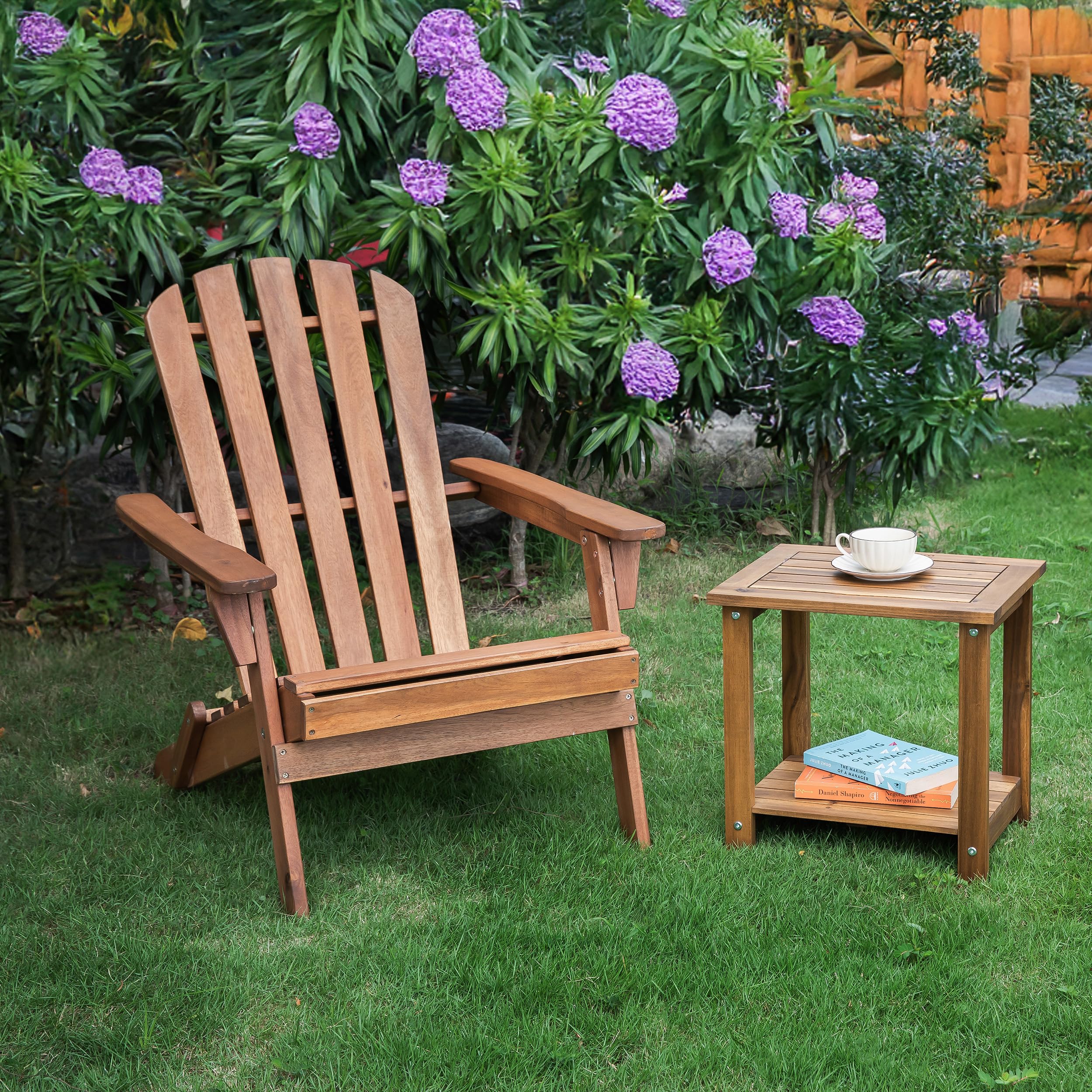 VICTORY RELAX eco-friendly acacia wood supports sustainable living