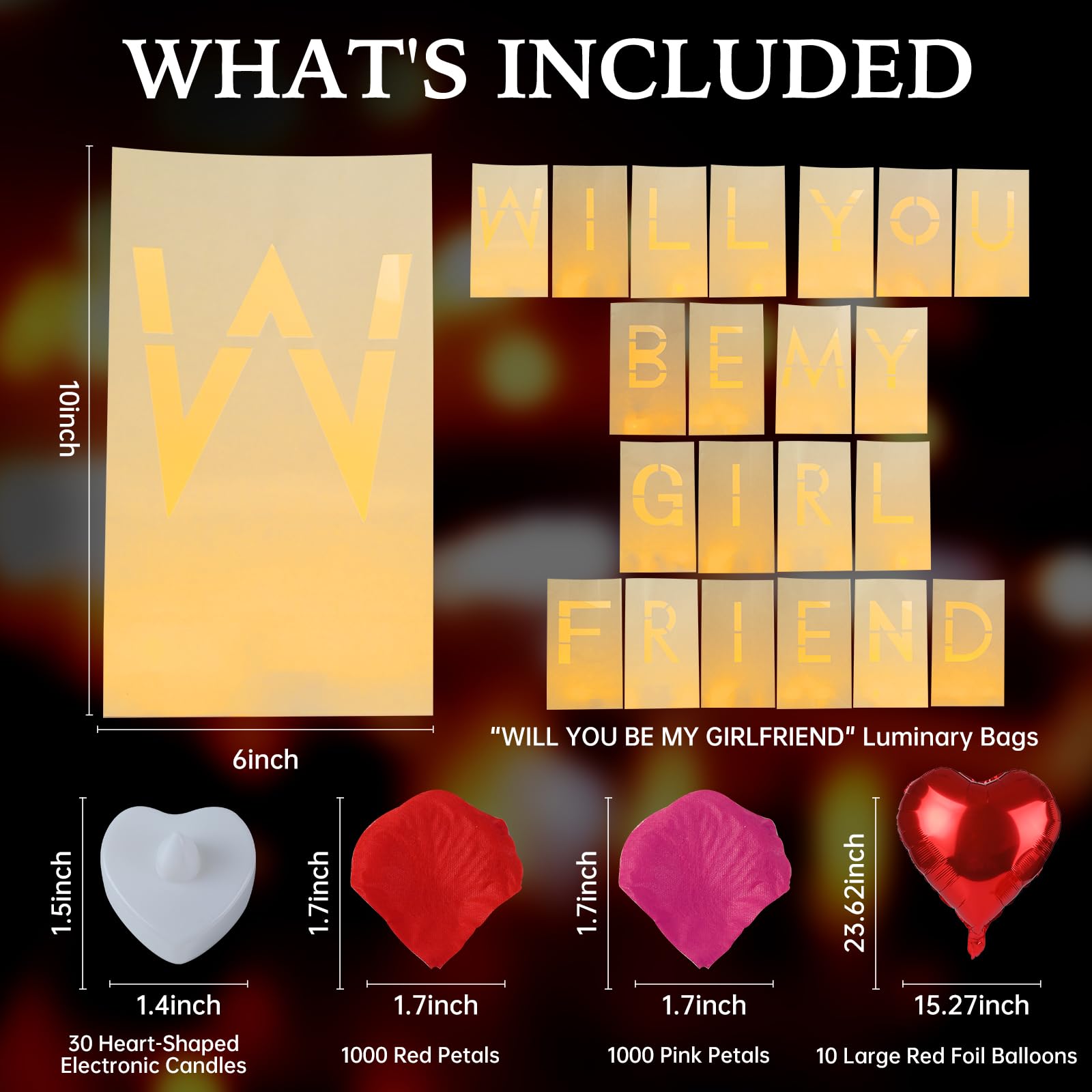 VidwanHome light-up letters spell the message clearly for a memorable proposal setup