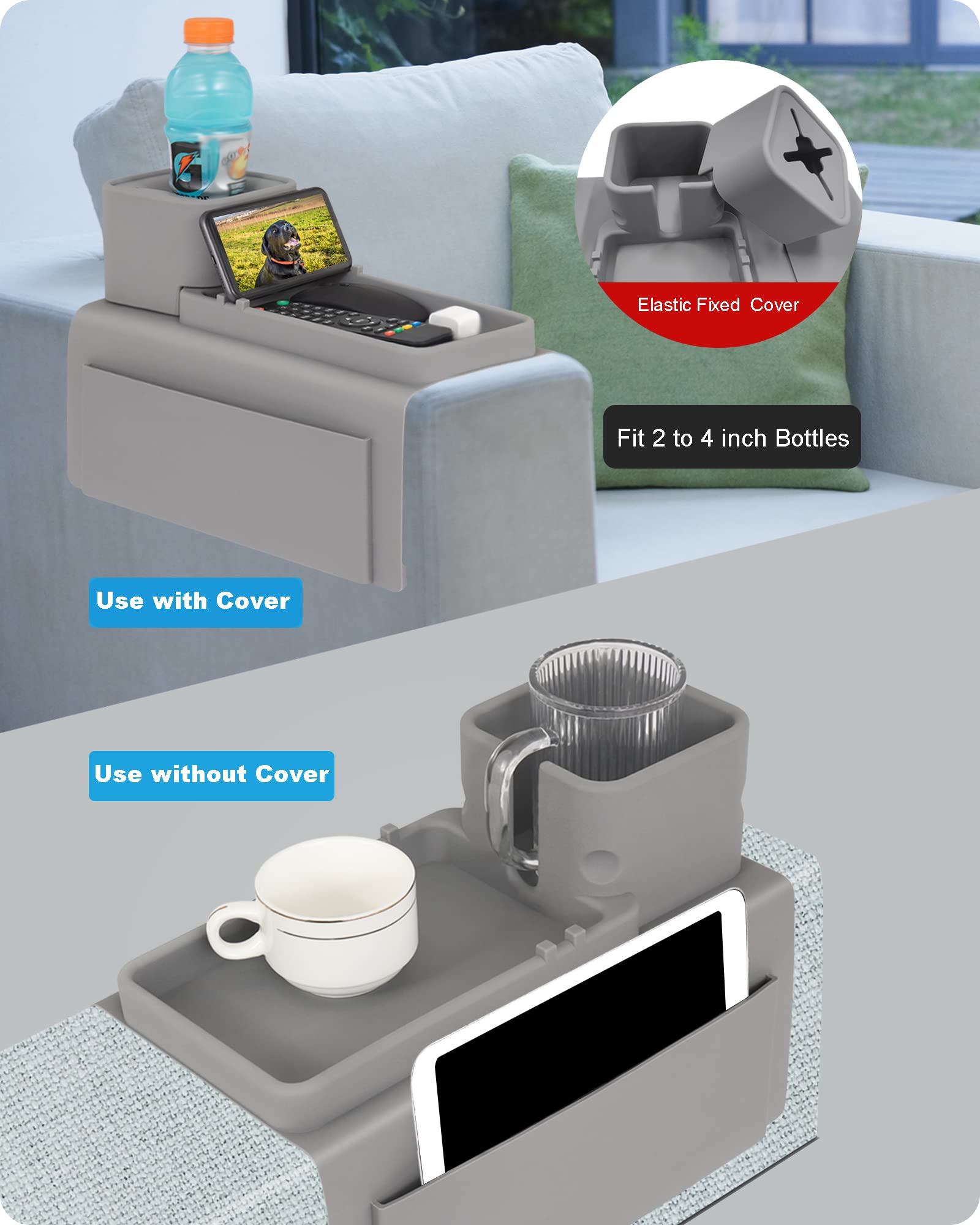 VIENFUT fixed anti-rocking sleeve stabilizes cups on the tray