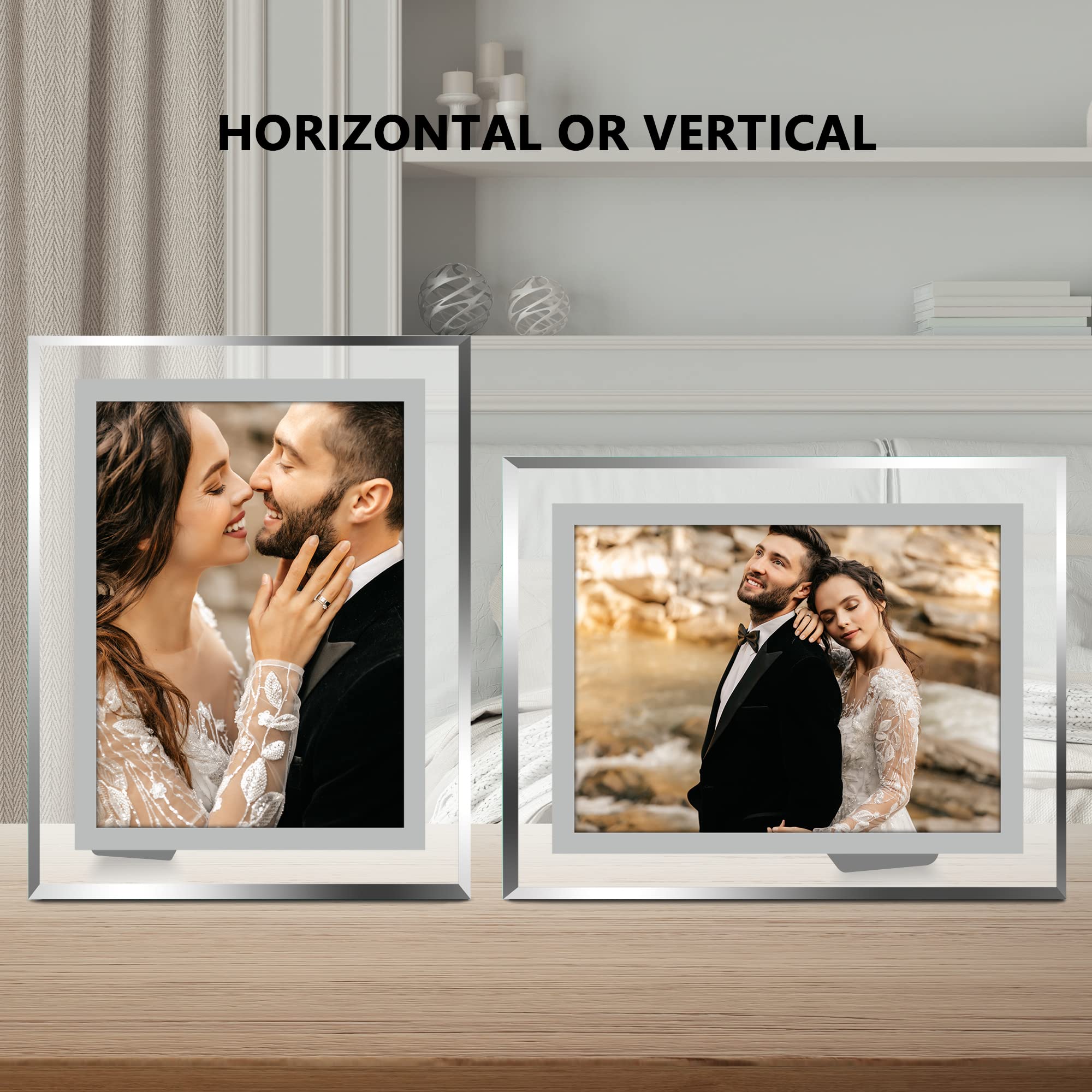 Vienrose desk tabletop frame adds a sleek decor accent