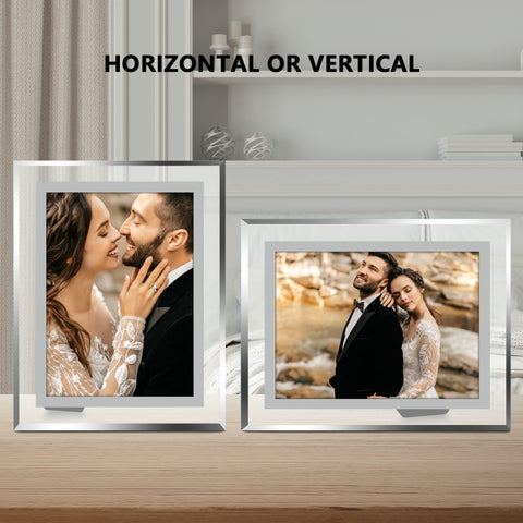 Vienrose desk tabletop frame adds a sleek decor accent