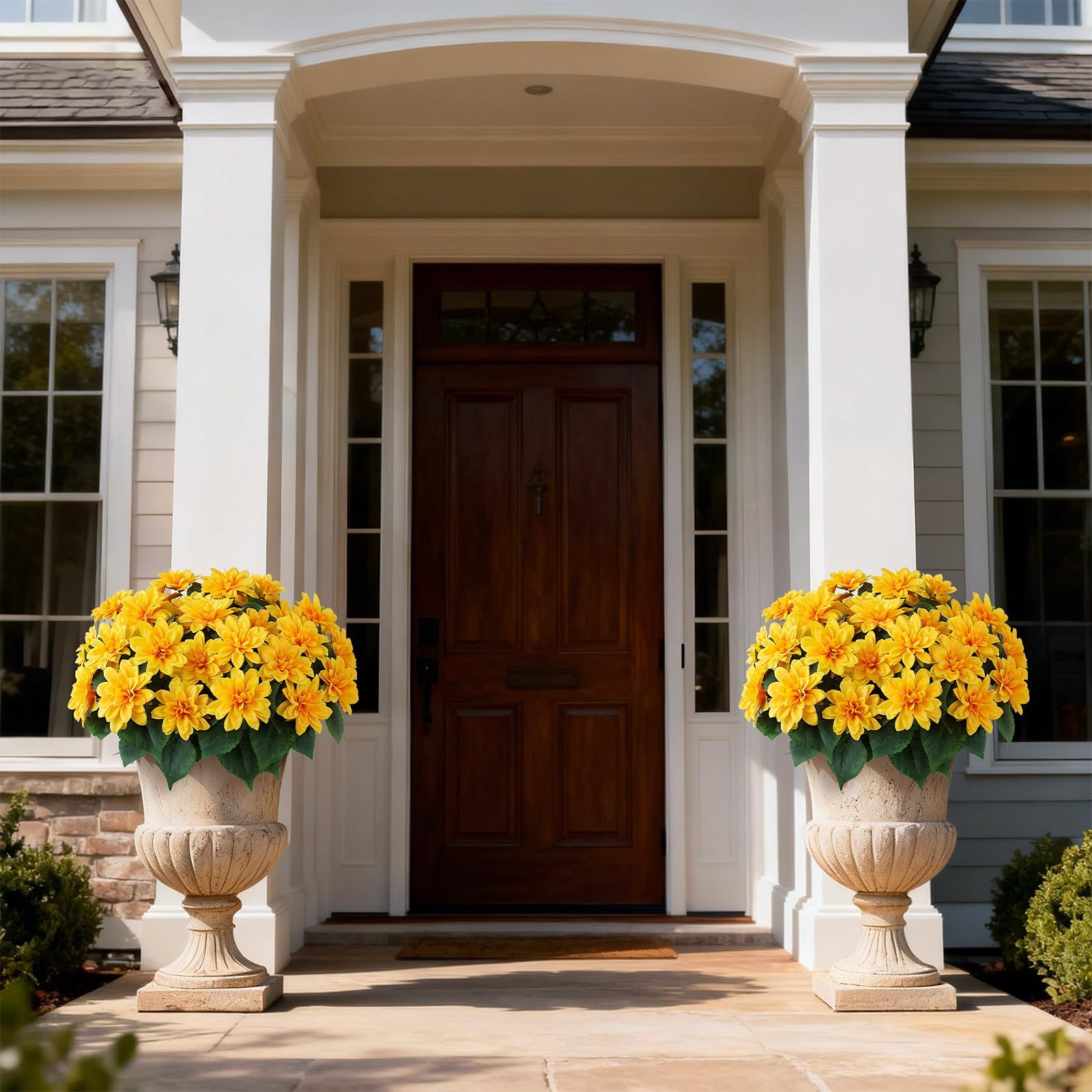 VIERENA dahlia topiary packaged image showing ready-to-display convenience
