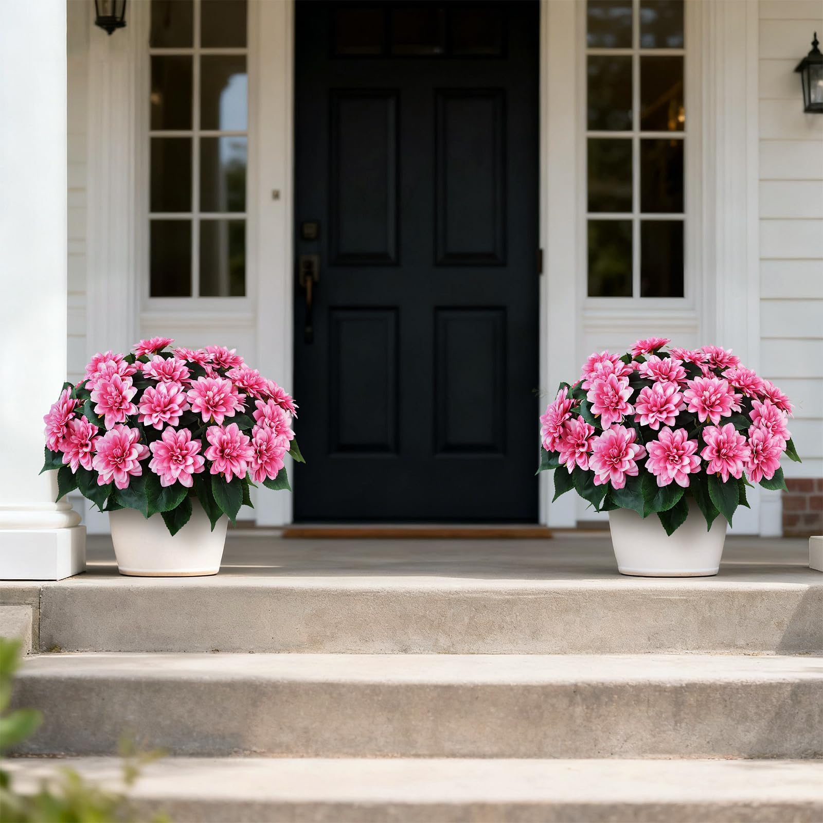 VIERENA garden ornament dahlia topiary ball for year round color
