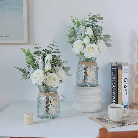VIERENA gift-ready artificial flower vase for holidays and occasions.