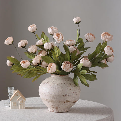 VIERENA vase-fill ideas using six-peony bundles.