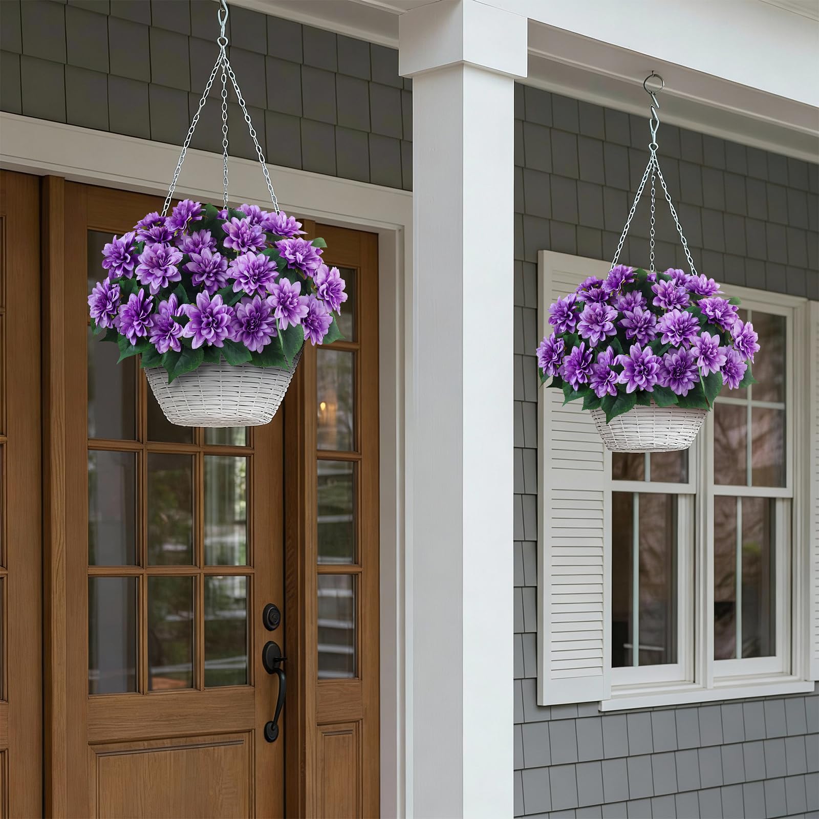VIERENA weatherproof dahlias resist sun and rain for durable decor