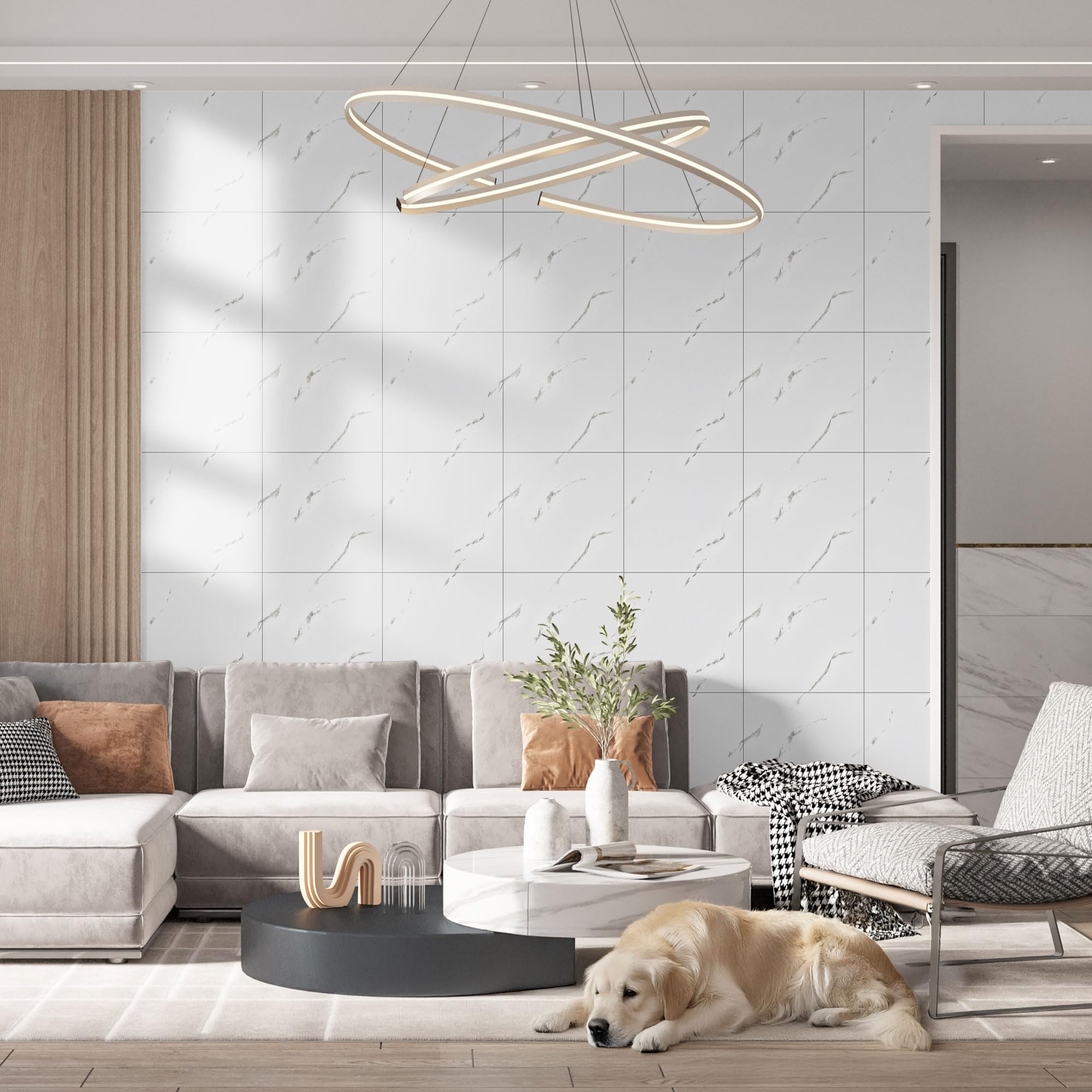 Vieshful heat-resistant tiles hold their look above stoves and in showers