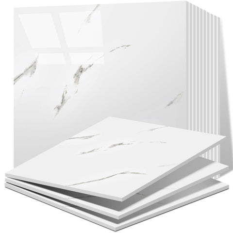 Vieshful peel-and-stick marble backsplash tiles for a quick kitchen upgrade