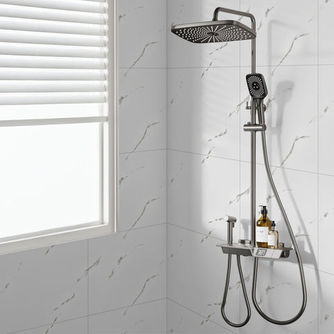 Vieshful self-adhesive tiles install easily on clean surfaces