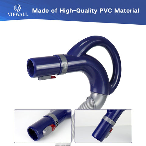 VIEWALL durable-material hose enhances longevity and maintains suction during heavy-duty cleaning.