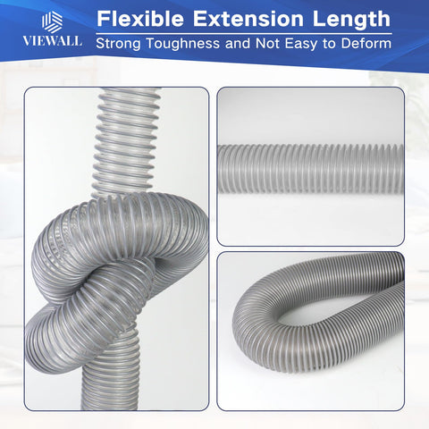 VIEWALL easy-attachment handle for quick replacement, reducing downtime between cleanings.