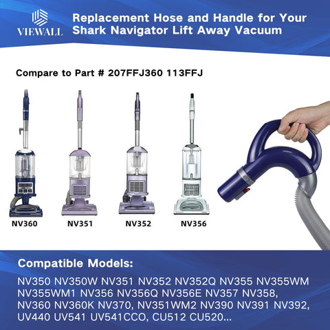 VIEWALL compatible with Shark NV series for reliable replacement and extended vacuum life.