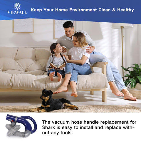 VIEWALL installation guide image demonstrates fast, tool-free replacement.