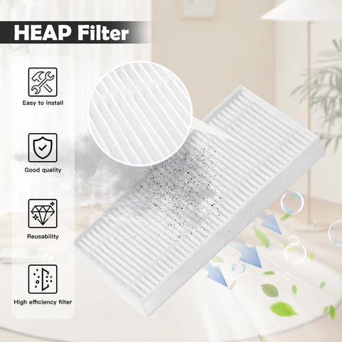 VIEWALL Omni C20 dust bags capturing debris for clean results