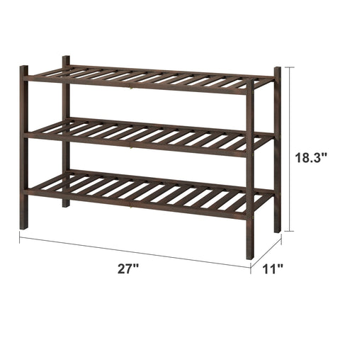 Viewcare closet-organization shoe rack fits bedroom corners for neatness
