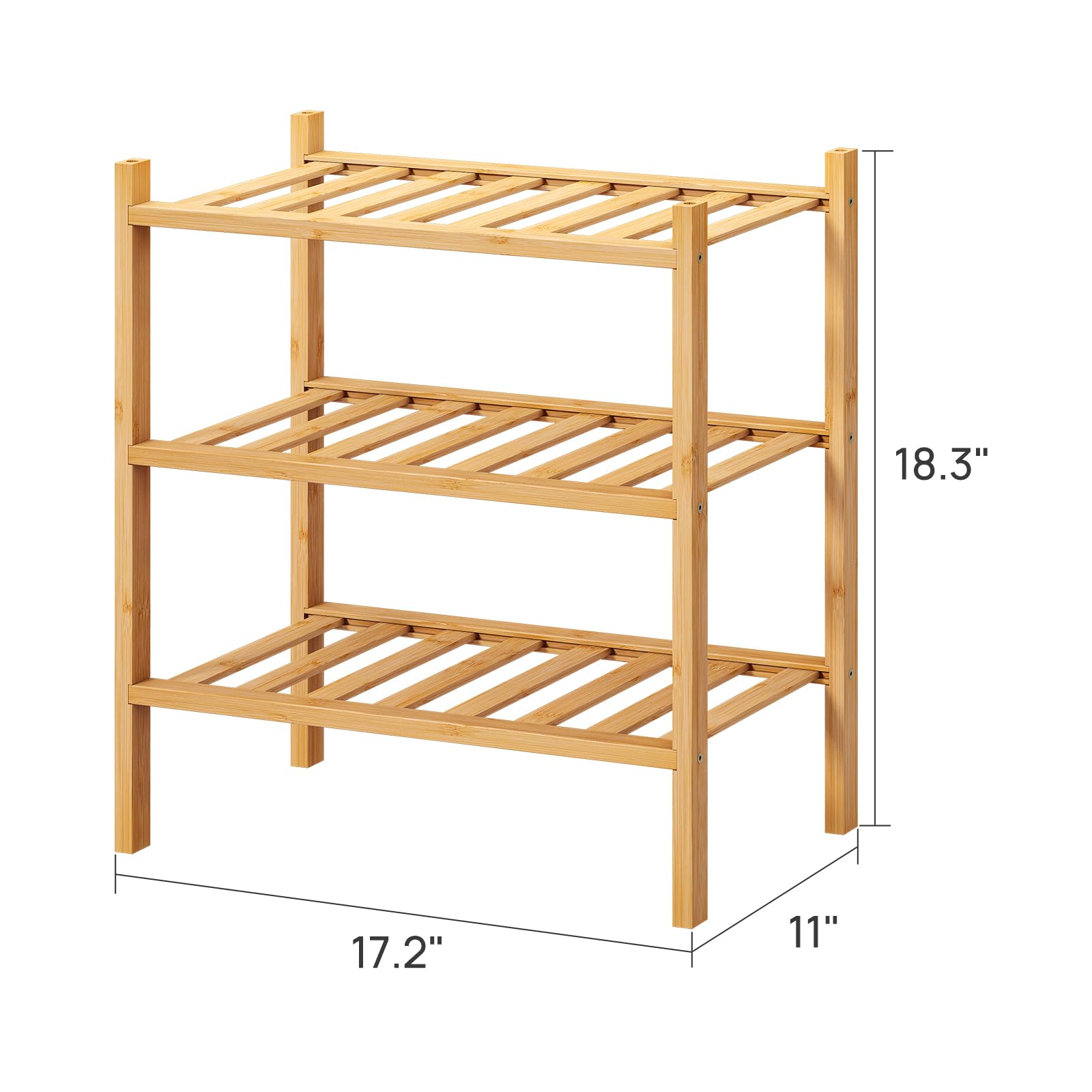 Viewcare 17.2-inch rack fits narrow hallways and closets.