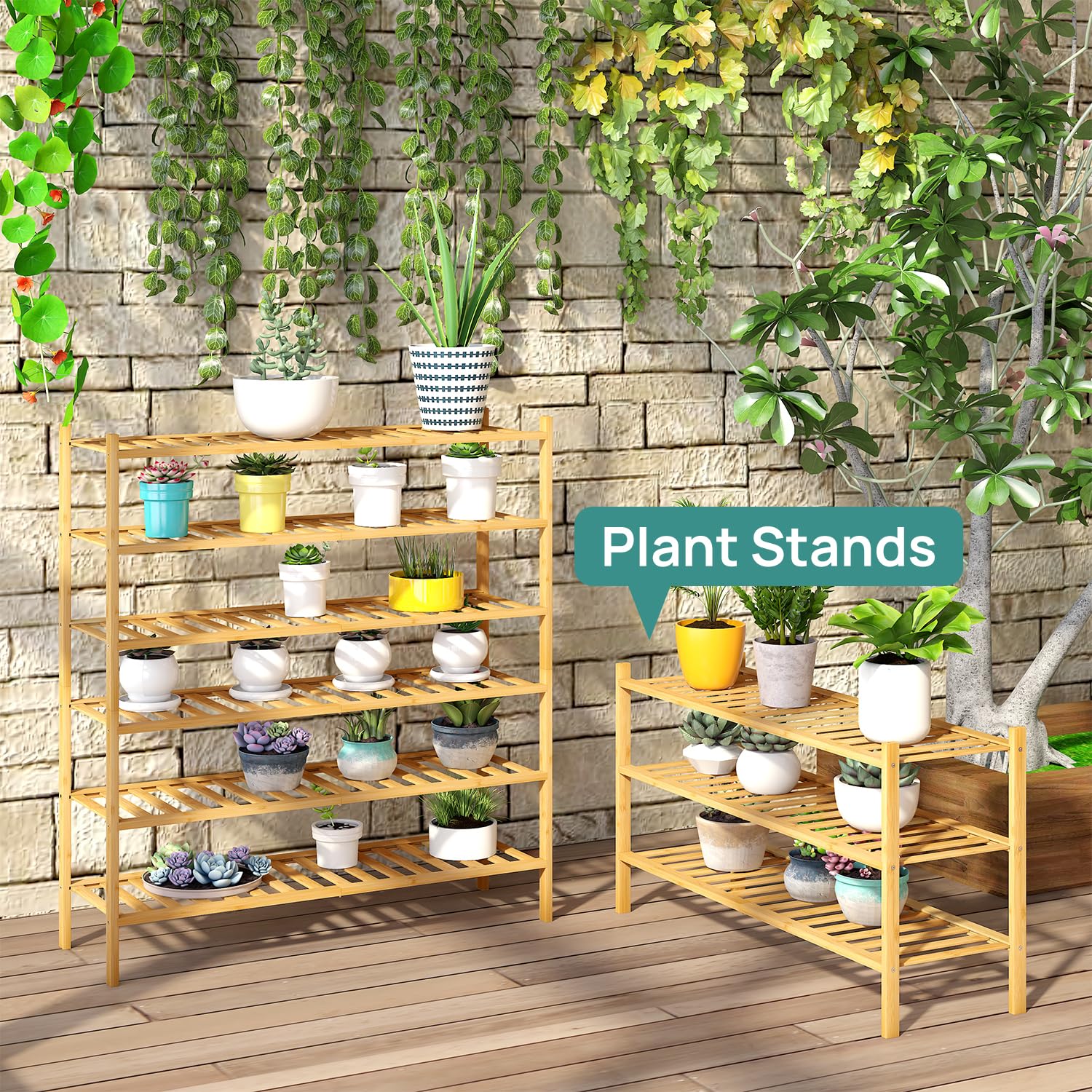 Viewcare compact rack fits narrow hallways for organized footwear.