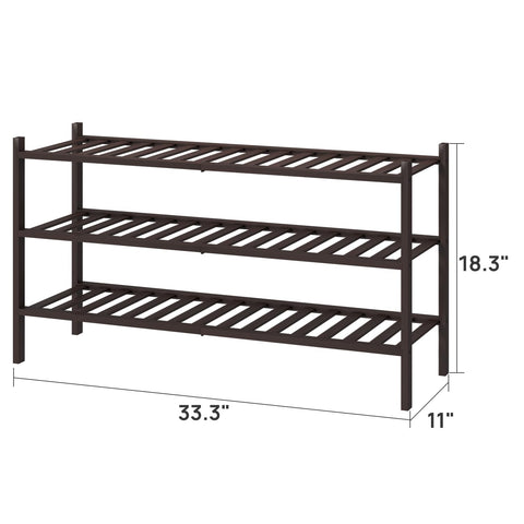 Viewcare long shoe rack assembly process in progress