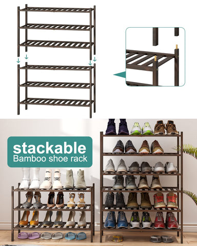Viewcare shoe rack assembly step demonstrates quick, tool-free setup