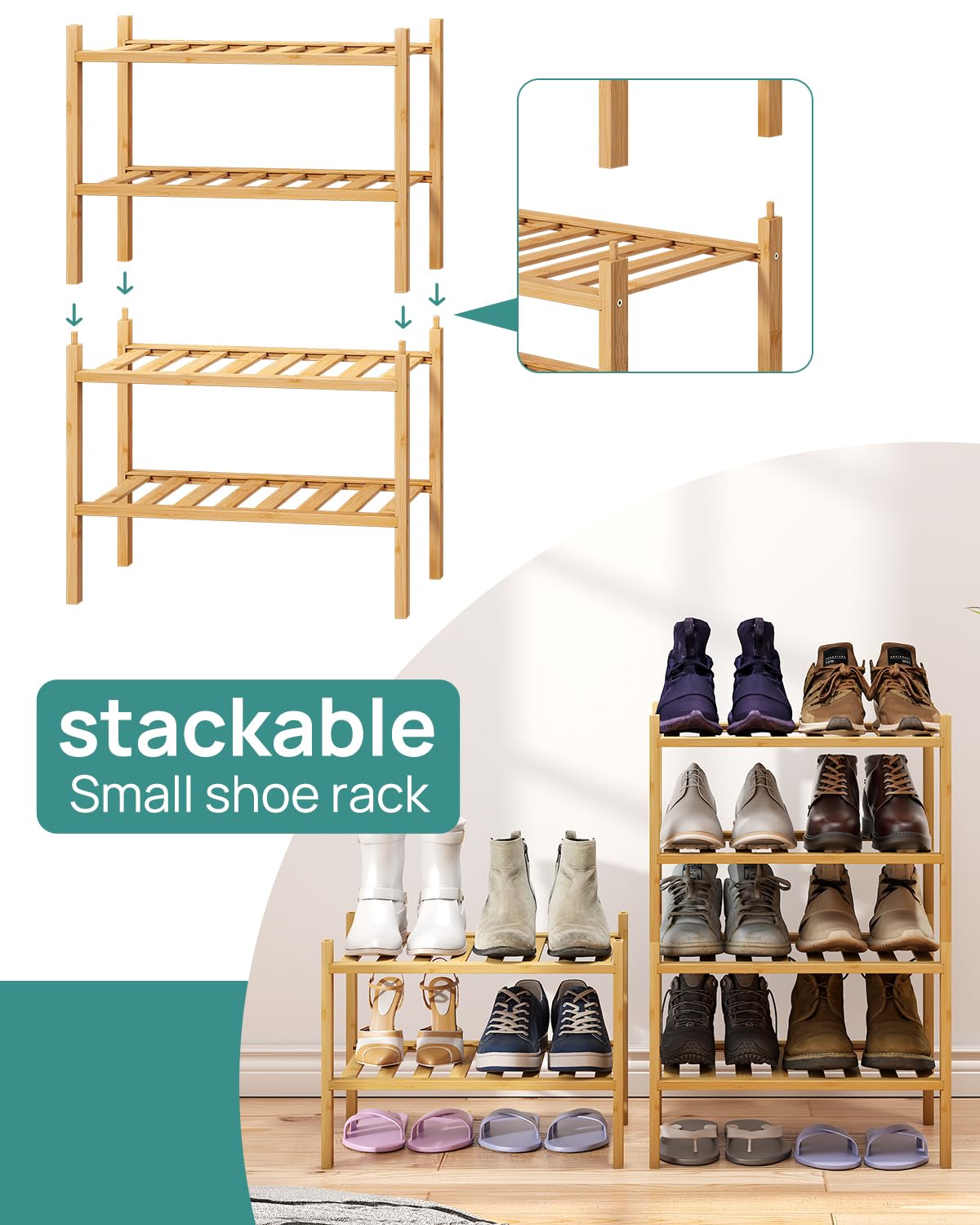 Viewcare tenon-joint assembly demonstrates simple setup without tools.