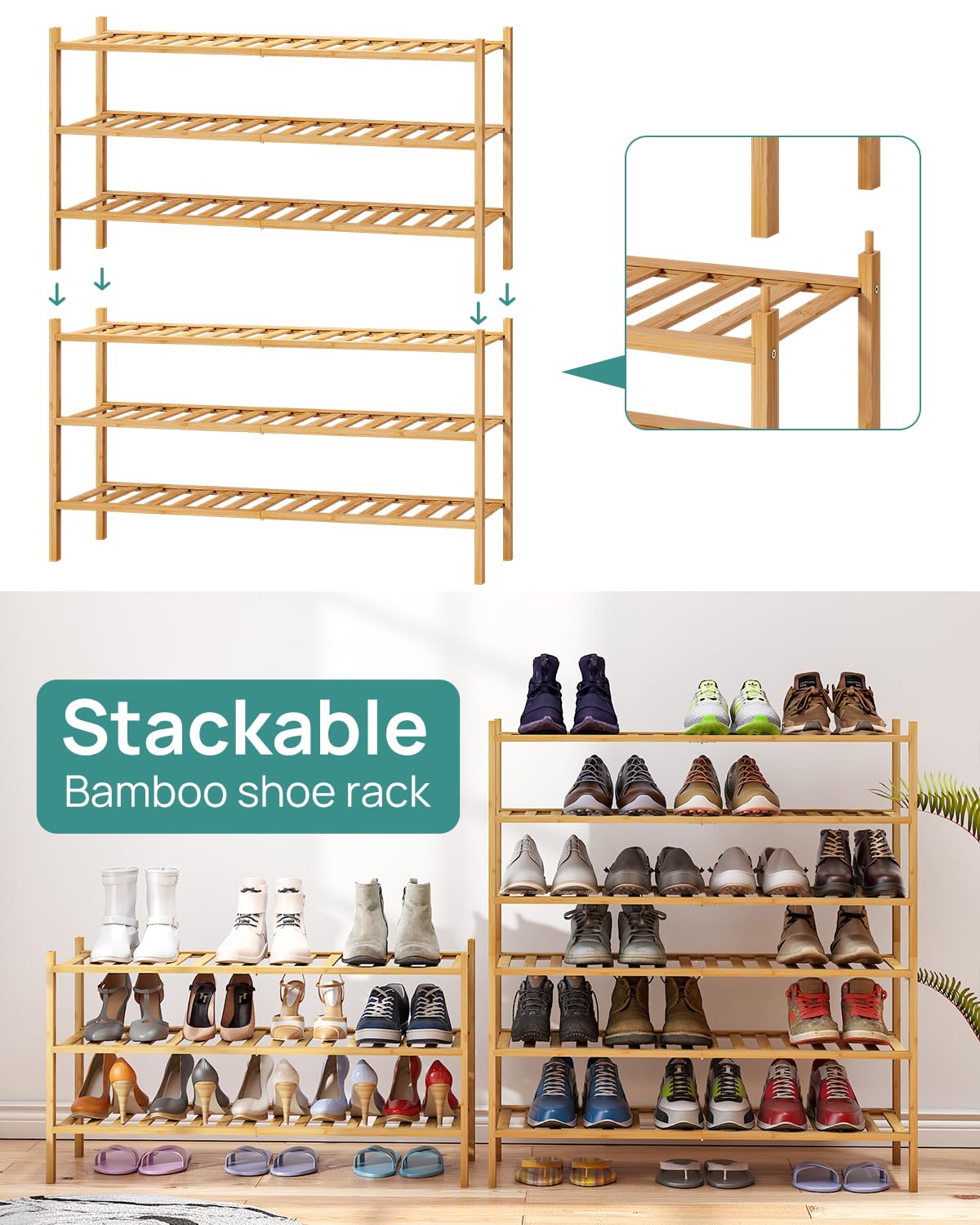 Viewcare easy-to-assemble design with groove and tenon connections.