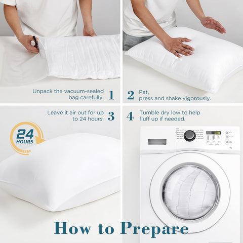 Viewstar airy microfiber filling delivers responsive softness with lasting loft