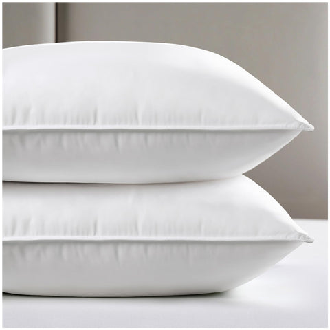 Viewstar queen pillows soft-cover focus for back and side sleepers with cloud-like comfort